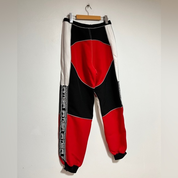 I.AM.GIA Women’s Colorblock Jogger Pants – Red/White/Black – Size M - Picture 11 of 12